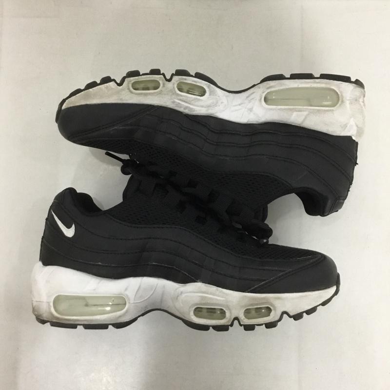 ナイキ NIKE スニーカー スニーカー DH8015-001 WMNS AIR MAX 95 23cm 23.0cm ロゴ、文字 黒 / ブラック / X 白 / ホワイト /  レディース USED 古着 中古 10141545