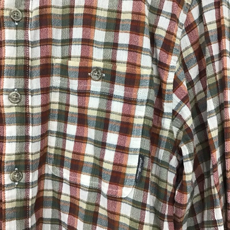エディーバウアー Eddie Bauer シャツ、ブラウス 長袖 ボタンダウンシャツ M チェック マルチカラー / マルチカラー /  メンズ USED 古着 中古 10141191