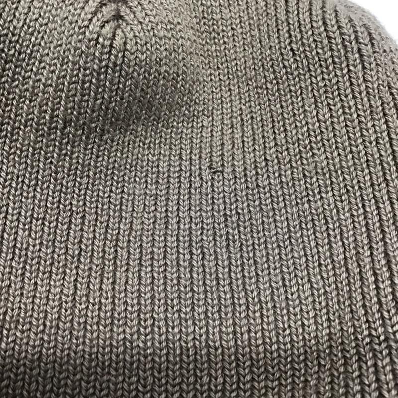 ラカル RACAL 帽子 ニット帽 ビーニー 日本製 無地 ベージュ / ベージュ /  メンズ USED 古着 中古 10120886