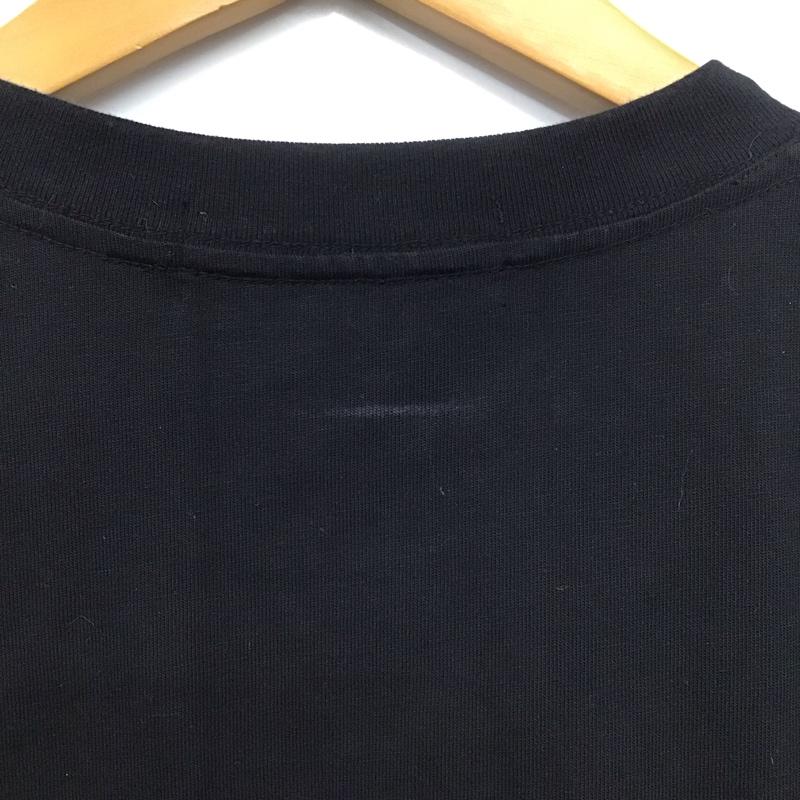 ジーユー GU Tシャツ 半袖 341-351036 グラフィックプリントTシャツ 半袖カットソー S プリント 黒 / ブラック /  メンズ USED 古着 中古 10148830