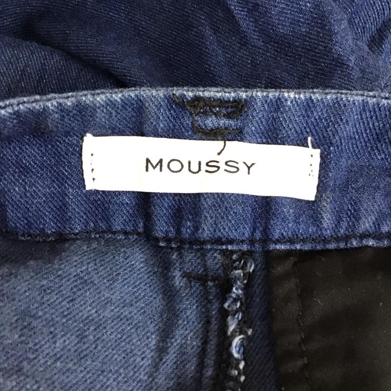 マウジー MOUSSY ボトムス ボトムス 0108SW30-1900 ワイドパンツ ガウチョパンツ 1 無地 インディゴ / インディゴ /  レディース USED 古着 中古 10117735