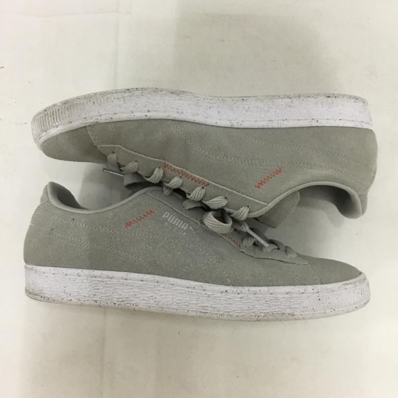 プーマ PUMA スニーカー スニーカー 384964-01 SUEDE RE:COLLECTION HARBOR MIST 26.5cm 26.5cm ロゴ、文字 灰 / グレー /  メンズ USED 古着 中古 10136685