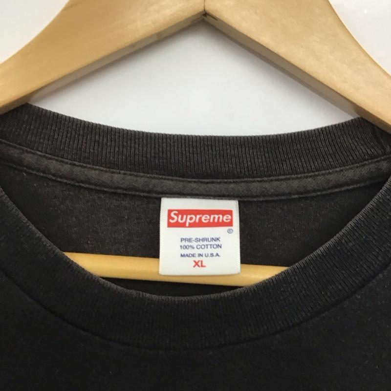 シュプリーム Supreme Tシャツ 半袖 BottleCapTee 2018FW プリントTシャツ XL ロゴ、文字 ダークグレー / ダークグレー /  メンズ USED 古着 中古 10148925