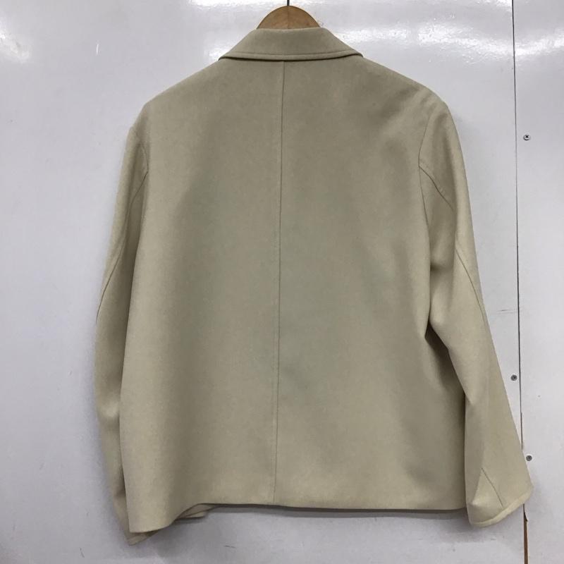 シティ CITY ジャケット、上着 ジャケット、ブレザー ジップアップジャケット アウター カラージャケット 1 無地 アイボリー / アイボリー /  メンズ USED 古着 中古 10146110