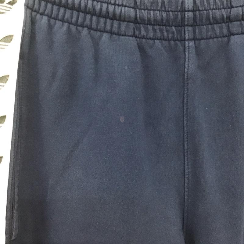 アディダス adidas パンツ ワークパンツ、ペインターパンツ ワークパンツ スリムパンツ カジュアルパンツ スウェットパンツ L ロゴ、文字 紺 / ネイビー /  メンズ USED 古着 中古 10141786