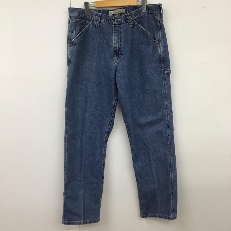 リー Lee パンツ ワークパンツ、ペインターパンツ デニムパンツ ストレートパンツ ワイドパンツ カーゴパンツ 36 無地 インディゴ / インディゴ /  メンズ USED 古着 中古 10111475