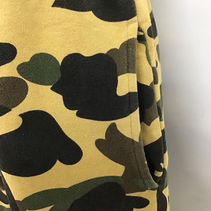 アベイシングエイプ A BATHING APE パンツ スラックス サルカモ スウェットパンツ シャーク M カモフラージュ柄・迷彩 マルチカラー / マルチカラー /  レディース USED 古着 中古 10108307