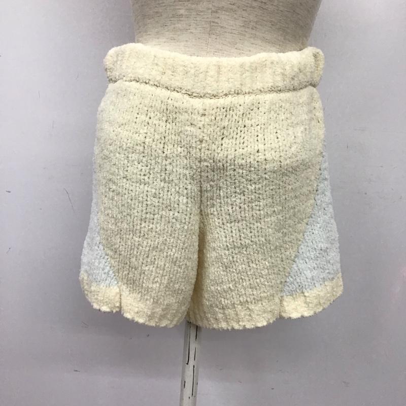 ジェラートピケ gelato pique ウェア ウェア ルームウェア パーカー ショートパンツ FREE 無地 アイボリー / アイボリー / X 水色 / ライトブルー /  レディース USED 古着 中古 10146488