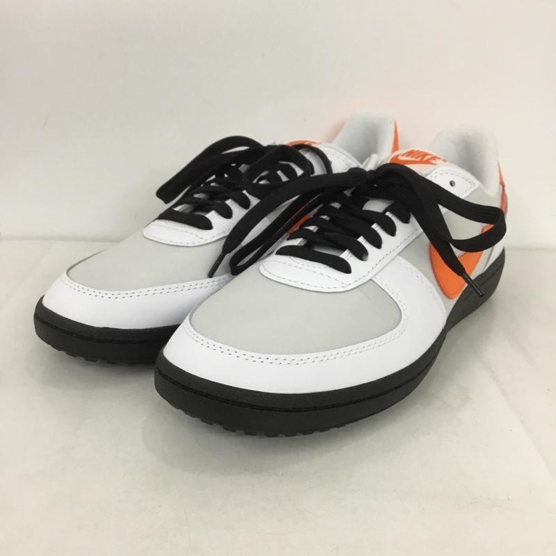 ナイキ NIKE スニーカー スニーカー FQ8762SQ FIELD GENERAL 82 SP 28cm 28.0cm ロゴ、文字 白 / ホワイト / X 橙 / オレンジ /  メンズ USED 古着 中古 10134627
