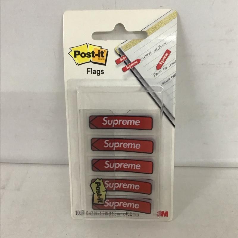 シュプリーム Supreme ファッション小物 ファッション小物 19AW 19FW ポストイット コラボ ロゴ付箋 ロゴ、文字 マルチカラー / マルチカラー /  メンズ USED 古着 中古 10126346