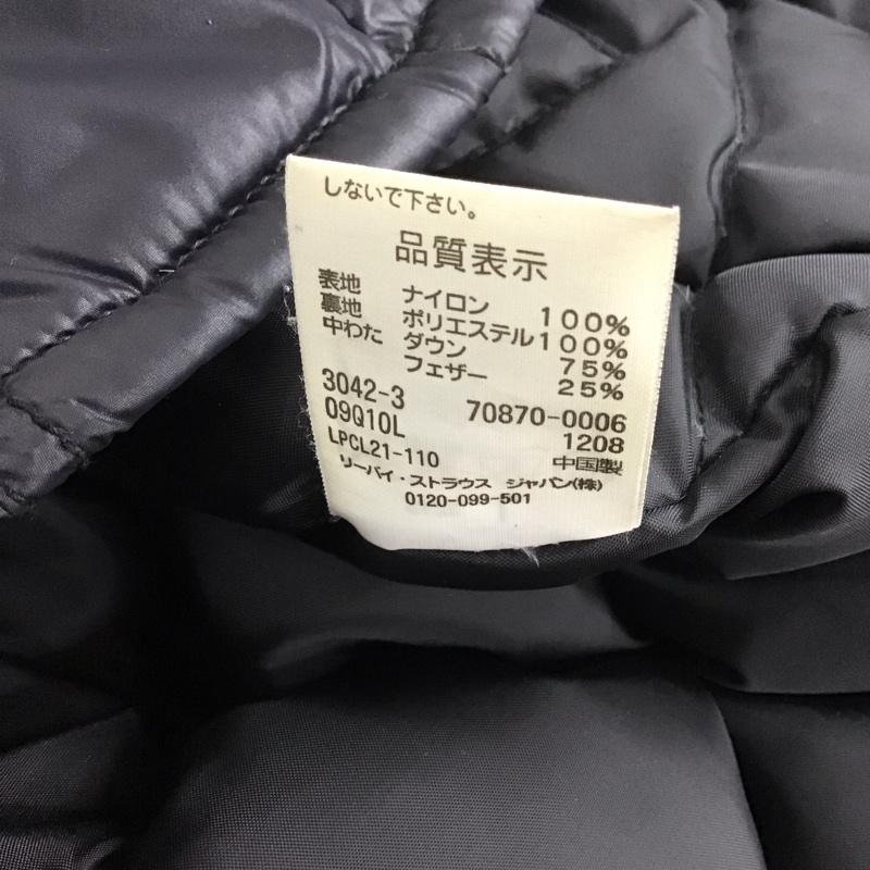 リーバイスレッドタブ Levi s RED TAB ジャケット、上着 ジャケット、ブレザー ナイロンジャケット カジュアルジャケット アウター ダウンジャケット L 無地 ダークグレー / ダークグレー /  メンズ USED 古着 中古 10145914