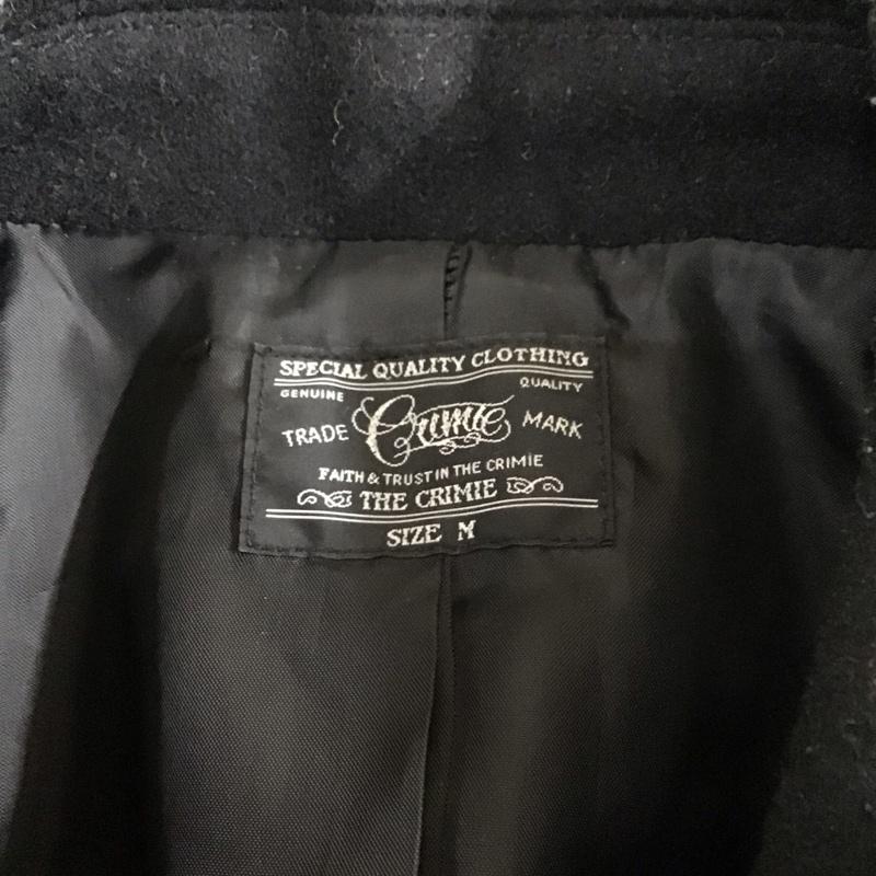 クライミー CRIMIE ジャケット、上着 ジャケット、ブレザー M ロゴ、文字 黒 / ブラック /  メンズ USED 古着 中古 10111835