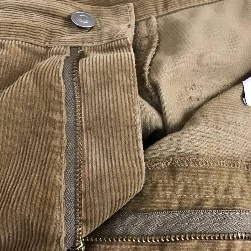 インヘリット INHERIT パンツ ワークパンツ、ペインターパンツ コーデュロイパンツ スリムパンツ ストレートパンツ カジュアルパンツ L 無地 ベージュ / ベージュ /  メンズ USED 古着 中古 10117471