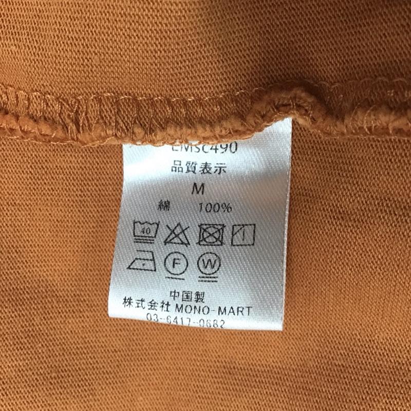 エマクローズ EMMA CLOTHES Tシャツ 半袖 EMsc490 クルーネック M 無地 橙 / オレンジ /  メンズ USED 古着 中古 10117044
