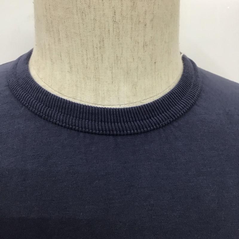 トイズマッコイ TOYS McCOY Tシャツ 半袖 GASOLINE ALLEY クルーネック バックプリント タグ付き S ロゴ、文字 紺 / ネイビー /  メンズ USED 古着 中古 10111202