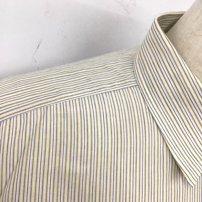 ジバンシィ GIVENCHY シャツ、ブラウス 長袖 90s 90年代 コットン リネン ストライプ マルチカラー / マルチカラー /  メンズ USED 古着 中古 10118092