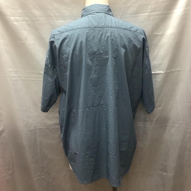 ユーエスポロアッスン U.S.POLO ASSN. シャツ、ブラウス 半袖 PL12703 胸ポケット M ワンポイント 青 / ブルー /  メンズ USED 古着 中古 10117031