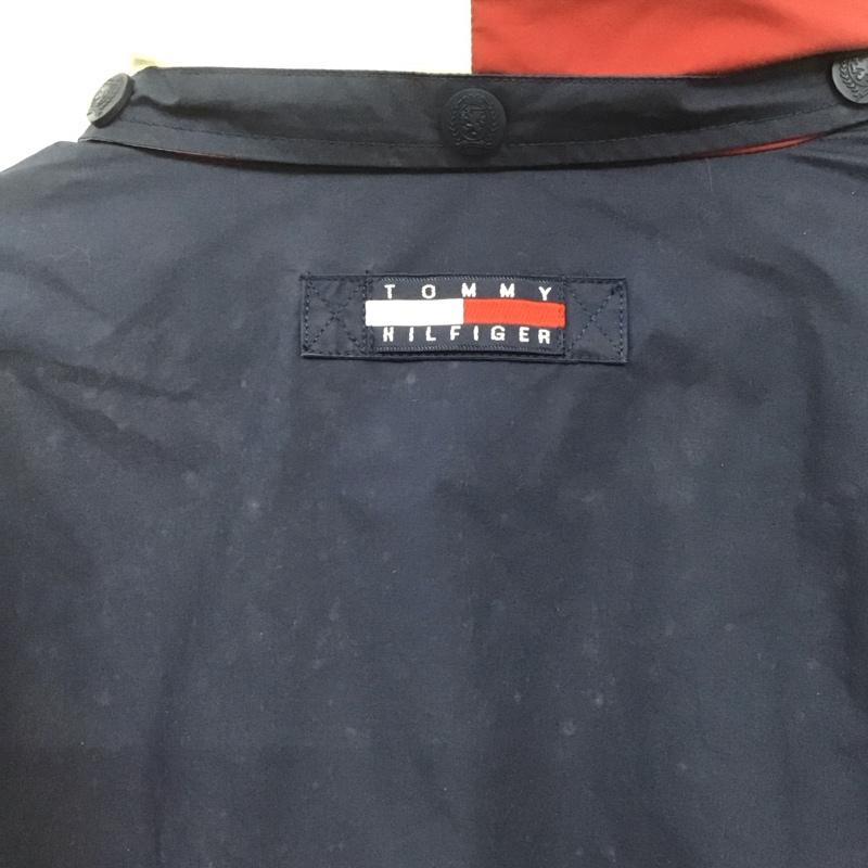 トミーヒルフィガー TOMMY HILFIGER ジャケット、上着 ジャケット、ブレザー ジップアップジャケット アウター 古着 90s L 無地 紺 / ネイビー /  メンズ USED 古着 中古 10143364