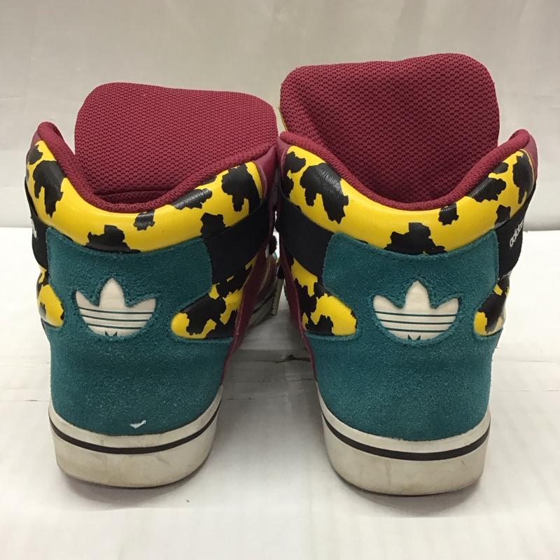 アディダス adidas スニーカー スニーカー G12400 HARDLAND 22.5cm ハイカット 22.5cm 総柄 マルチカラー / マルチカラー /  レディース USED 古着 中古 10118416