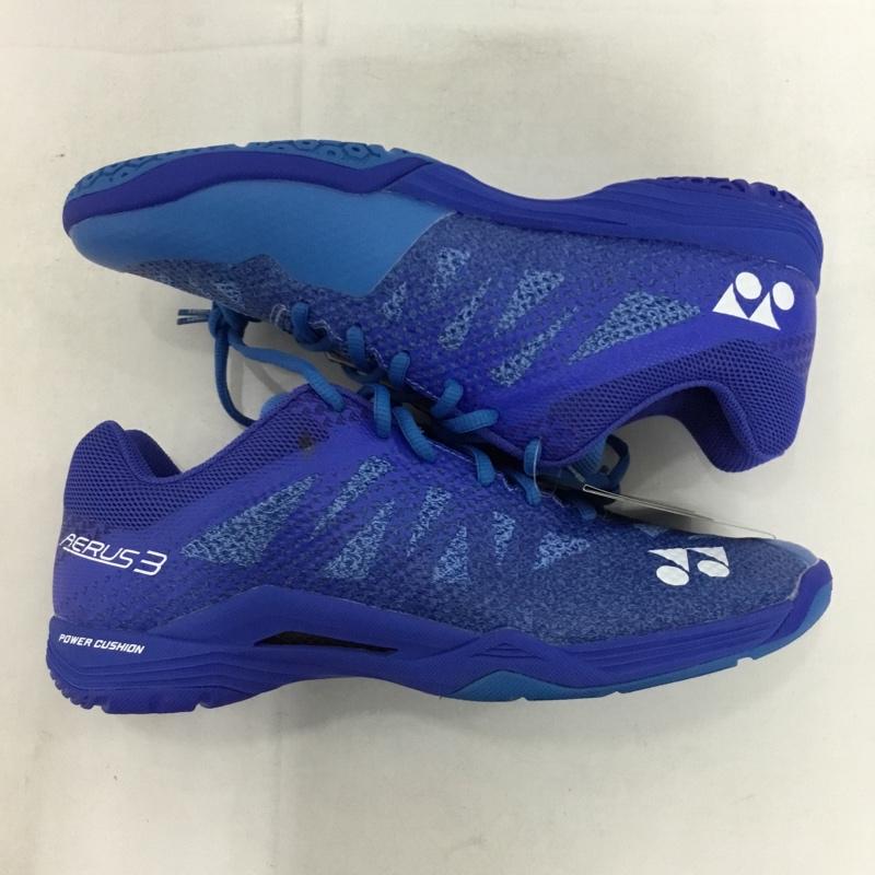 ヨネックス YONEX スニーカー スニーカー SHBA3M パワークッション エアラス3メン バドミントンシューズ 28cm 箱有 28.0cm ロゴ、文字 青 / ブルー /  メンズ USED 古着 中古 10147949