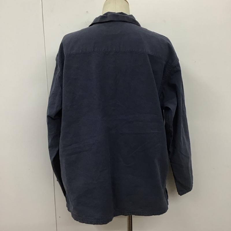 古着 USED シャツ、ブラウス 長袖 Cap Frehel フィッシャーマン スモック ユーロ古着 54 無地 紺 / ネイビー /  メンズ USED 古着 中古 10109753