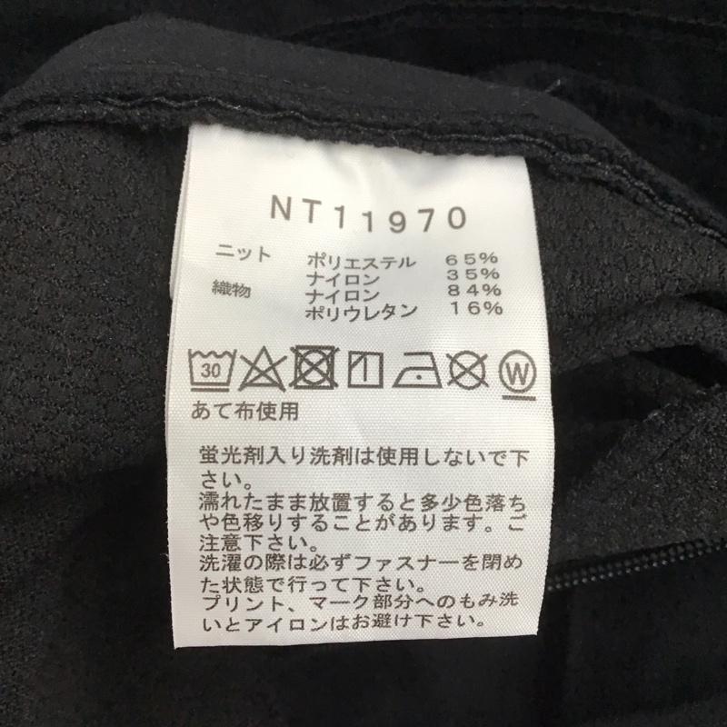 ザノースフェイス THE NORTH FACE ジャケット、上着 ジャンパー、ブルゾン nt11970 ハイブリッドアンビションフーディ ジップアップジャケット L ロゴ、文字 黒 / ブラック /  メンズ USED 古着 中古 10146944