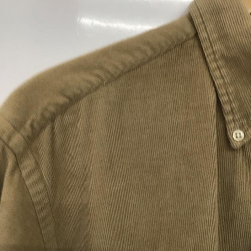 ラルフローレン RALPHLAUREN シャツ、ブラウス 長袖 長袖シャツ 無地シャツ カラーシャツ ボタンダウンシャツ M ロゴ、文字 ベージュ / ベージュ /  メンズ USED 古着 中古 10148775