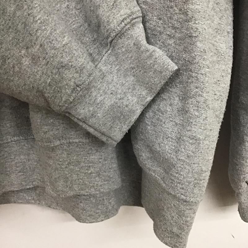 ギルダン GILDAN トレーナー 長袖 長袖トレーナー スウェット クルーネック プルオーバー 古着 L ロゴ、文字 灰 / グレー /  メンズ USED 古着 中古 10145308