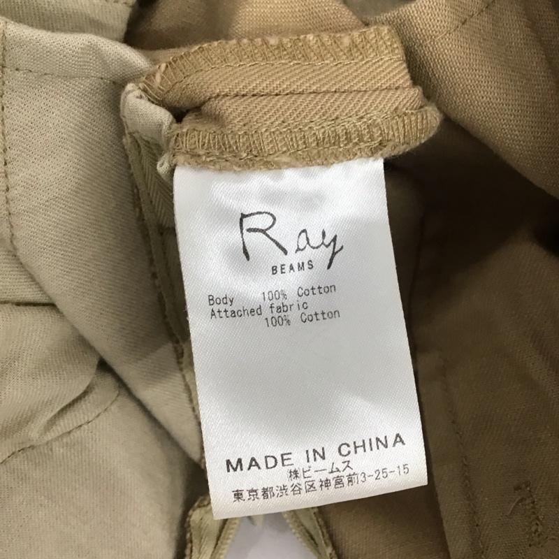 レイビームス Ray BEAMS ボトムス ボトムス 63-23-0168-690 ワイドパンツ 0 無地 ベージュ / ベージュ /  レディース USED 古着 中古 10109065