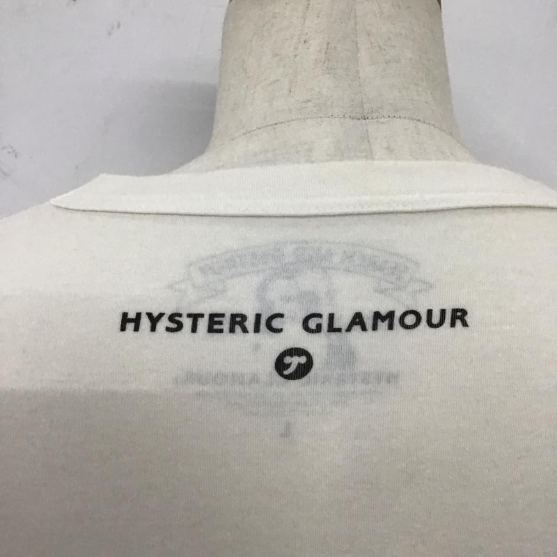 ヒステリックグラマー HYSTERIC GLAMOUR Tシャツ 半袖 02192ce02 半袖カットソー Tシャツ L 無地 白 / ホワイト /  メンズ USED 古着 中古 10118239