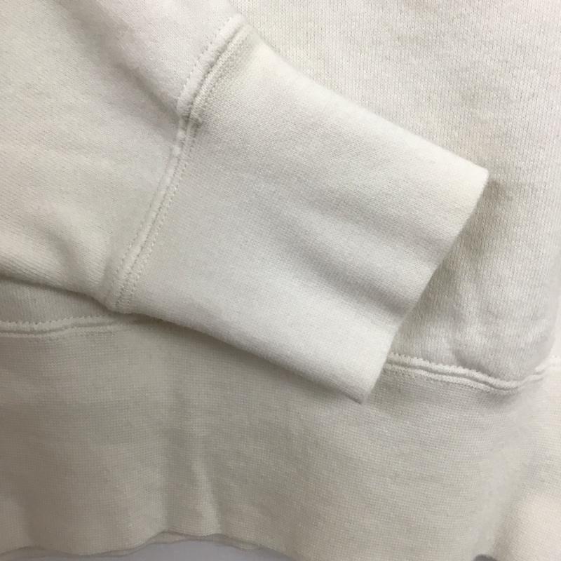 リー Lee トレーナー 長袖 M ロゴ、文字 X プリント 白 / ホワイト /  レディース USED 古着 中古 10141223