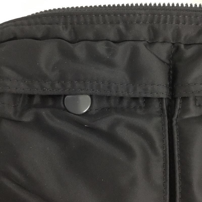 ポーター PORTER ウエストバッグ ウエストバッグ タンカー ヒップバッグ ボディバッグ ロゴ、文字 黒 / ブラック /  メンズ USED 古着 中古 10141662