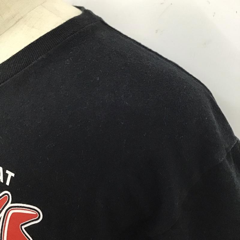 クリームソーダ CREAMSODA Tシャツ 半袖 TEMMYE クルーネック ロゴ XL プリント 黒 / ブラック /  メンズ USED 古着 中古 10119687