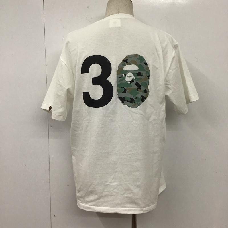 アベイシングエイプ A BATHING APE Tシャツ 半袖 UNION 30 YEAR UNION × BAPE® 30TH TEE L メンズ USED 古着 中古 10107996