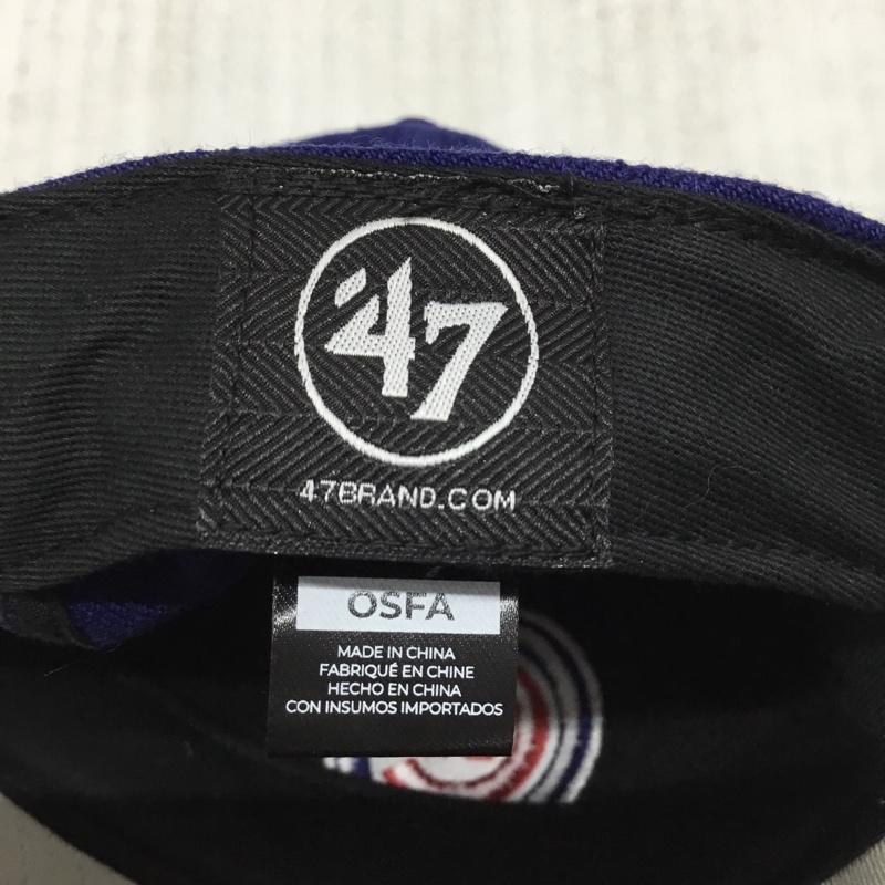 フォーティーセブンブランド 47 Brand 帽子 キャップ CUBS MVP シカゴ カブス ロゴ、文字 青 / ブルー /  メンズ USED 古着 中古 10120335