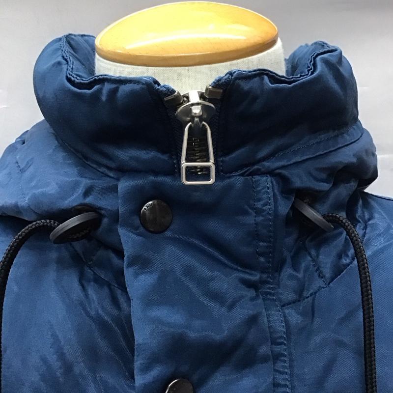 ポールスミス Paul Smith ジャケット、上着 ジャンパー、ブルゾン ジップアップロングジャケット アウター カジュアルジャケット ナイロンジャケット L 無地 紺 / ネイビー /  メンズ USED 古着 中古 10111790