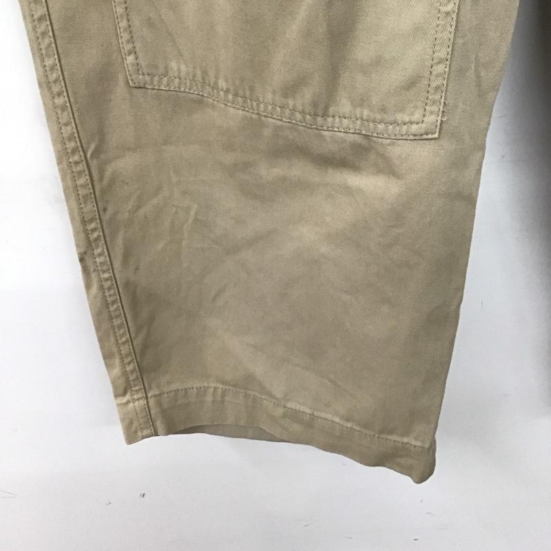 ニコアンド niko and... パンツ ワークパンツ、ペインターパンツ ワークパンツ ワイドパンツ カジュアルパンツ M 無地 ベージュ / ベージュ /  メンズ USED 古着 中古 10142606