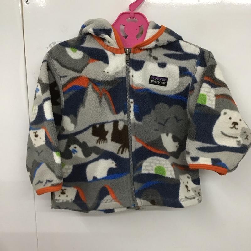 パタゴニア patagonia パーカー 長袖 ジップパーカー 18M 総柄 マルチカラー / マルチカラー /  ボーイズ USED 古着 中古 10124829
