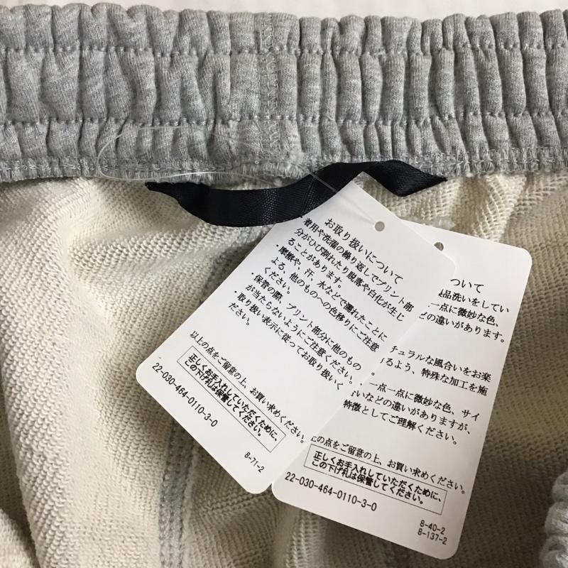 レリュームジャーナルスタンダード relume Journal Standard パンツ ワークパンツ、ペインターパンツ 22-030-464-0110-3-0 ボトム スウェットパンツ カジュアルパンツ L プリント 灰 / グレー /  メンズ USED 古着 中古 10114432