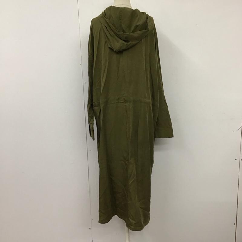 サニーレーベル Sonny Label ジャケット、上着 ジャケット、ブレザー LA94-27T003 テンセルフーディーワンピコート FREE 無地 カーキ / カーキ /  レディース USED 古着 中古 10116314