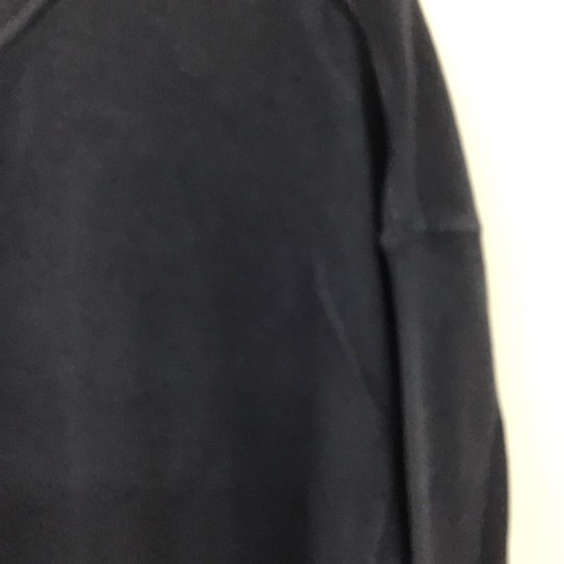 カーハート Carhartt カットソー 長袖 長袖カットソー ヘンリーネックカットソー XL ロゴ、文字 紺 / ネイビー /  メンズ USED 古着 中古 10135903