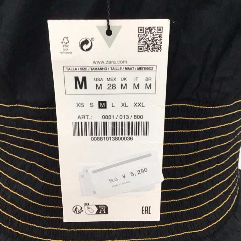 ザラ ZARA カットソー 半袖 M 無地 黒 / ブラック /  レディース USED 古着 中古 10150916