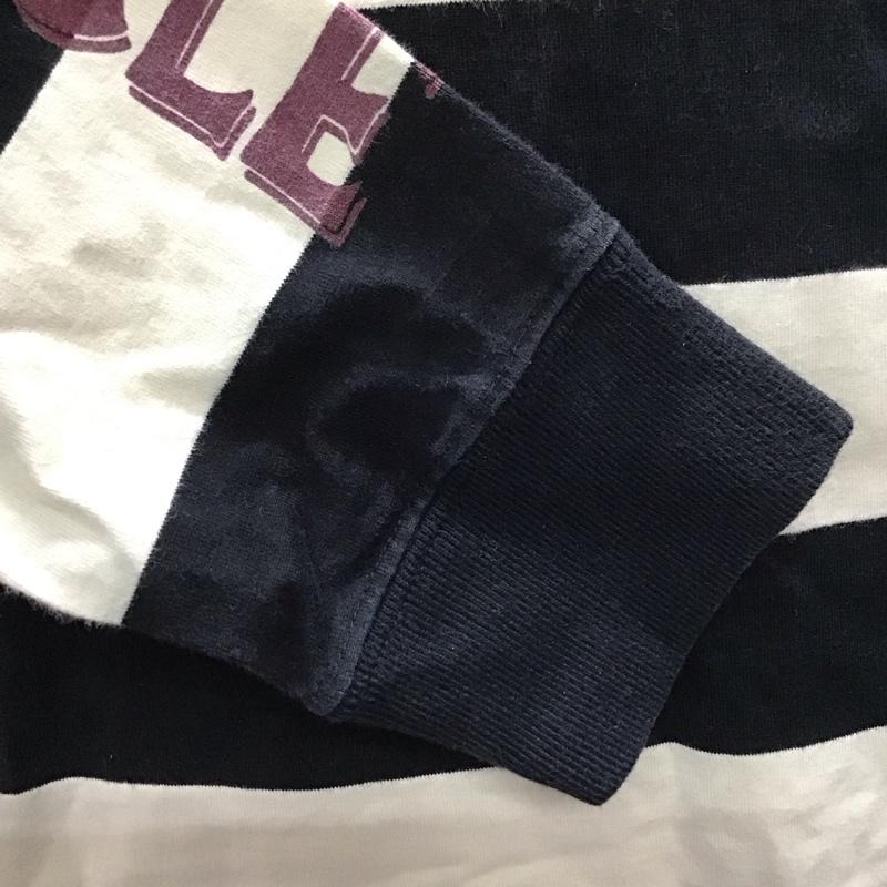 インディアン INDIAN カットソー 長袖 長袖カットソー クルーネックカットソー bettyboop M ロゴ、文字 白 / ホワイト / X 黒 / ブラック /  メンズ USED 古着 中古 10118432