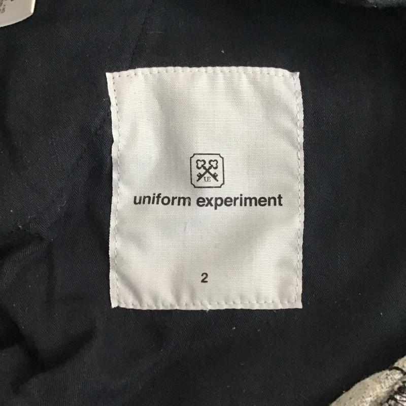 ユニフォームエクスペリメント uniform experiment パンツ ショートパンツ ue-150009 スターフラワーショートパンツ カジュアルパンツ プリントパンツ 2 プリント 白 / ホワイト / X 黒 / ブラック /  レディース USED 古着 中古 10111653