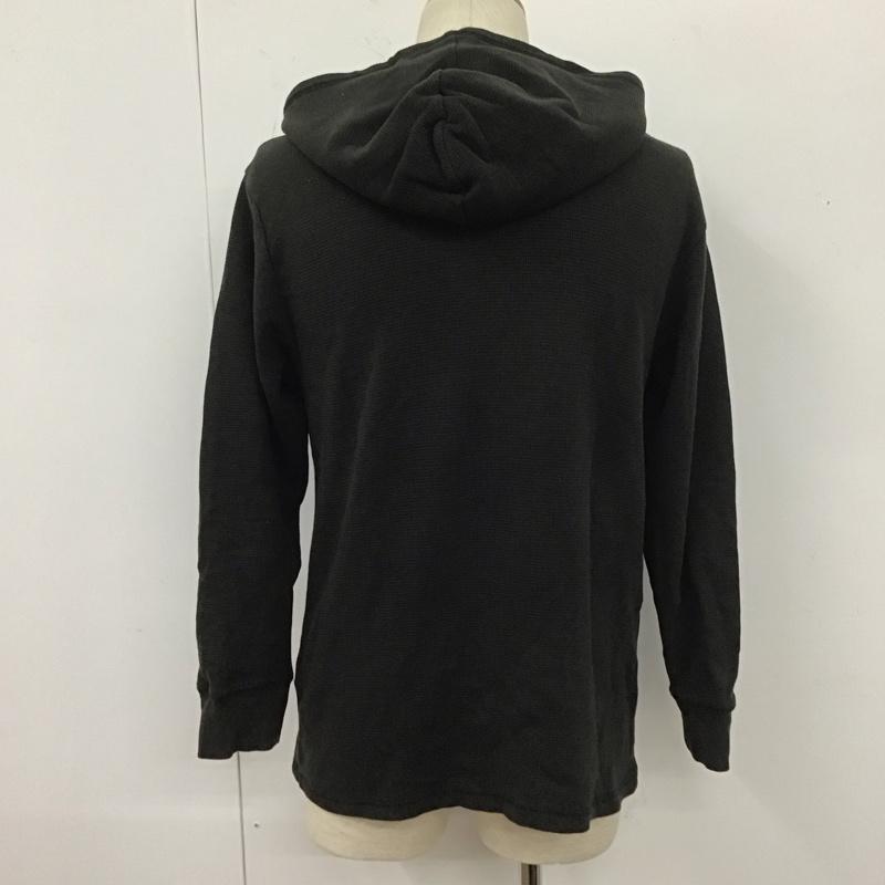 ポロラルフローレン POLO RALPH LAUREN パーカー 長袖 プルオーバー L プリント 黒 / ブラック /  メンズ USED 古着 中古 10112228