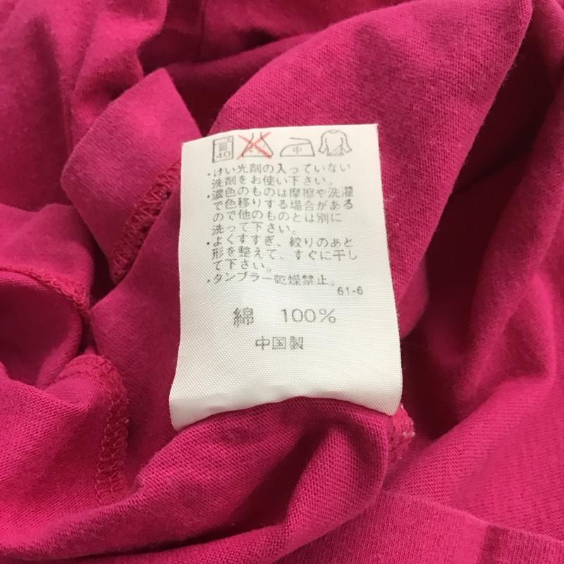 ラルフローレンスポーツ RALPHLAURENSPORT Tシャツ 半袖 クルーネック コットン L ワンポイント 桃 / ピンク /  レディース USED 古着 中古 10139141