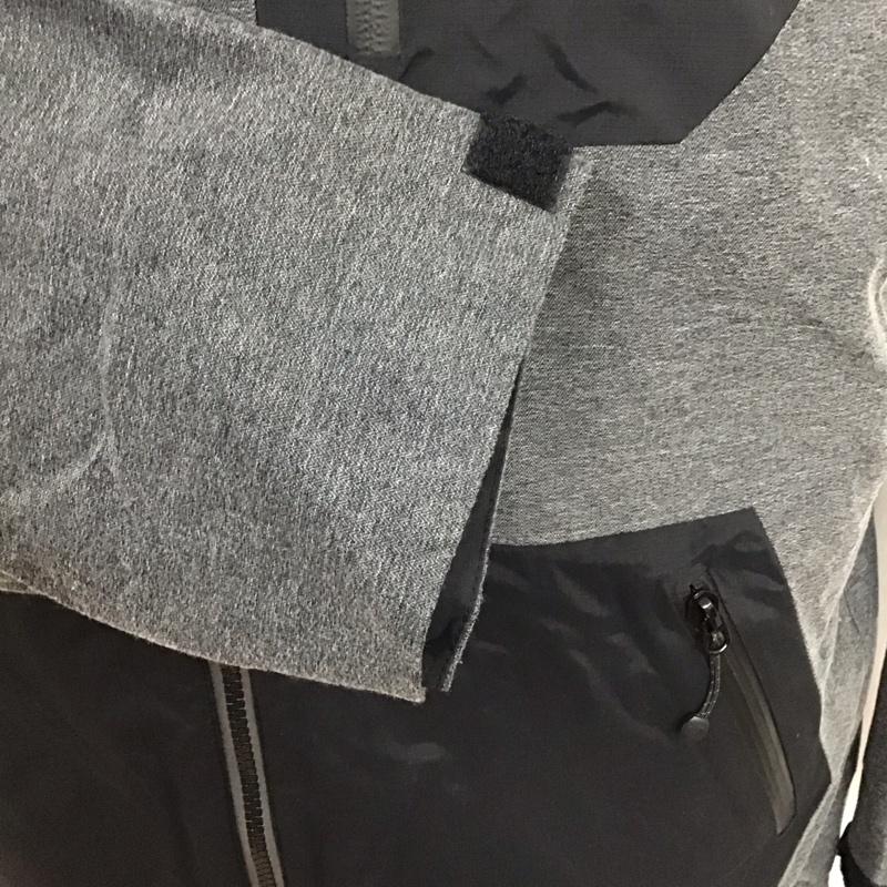 ザノースフェイス THE NORTH FACE ジャケット、上着 ジャンパー、ブルゾン ns61226 スパイノロジージャケット ジップアップジャケット アウター M ロゴ、文字 白 / ホワイト / X 灰 / グレー /  メンズ USED 古着 中古 10113912
