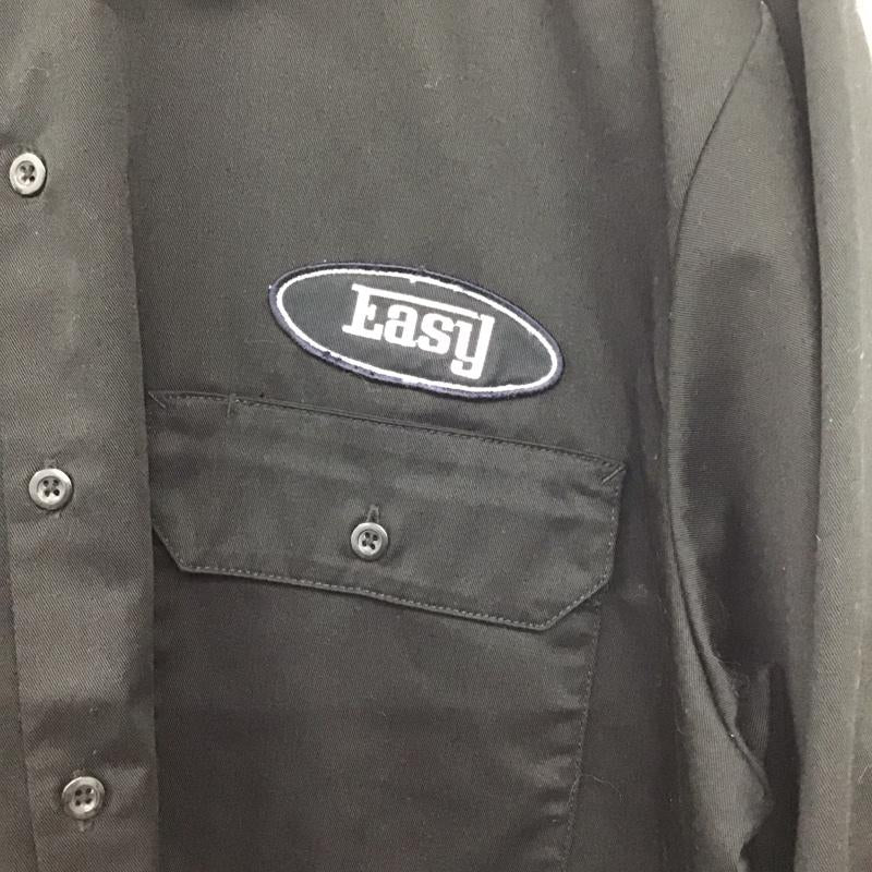 フリークスストア FREAK S STORE シャツ、ブラウス 長袖 長袖シャツ ポケットシャツ カラーシャツ M ロゴ、文字 黒 / ブラック /  メンズ USED 古着 中古 10133071