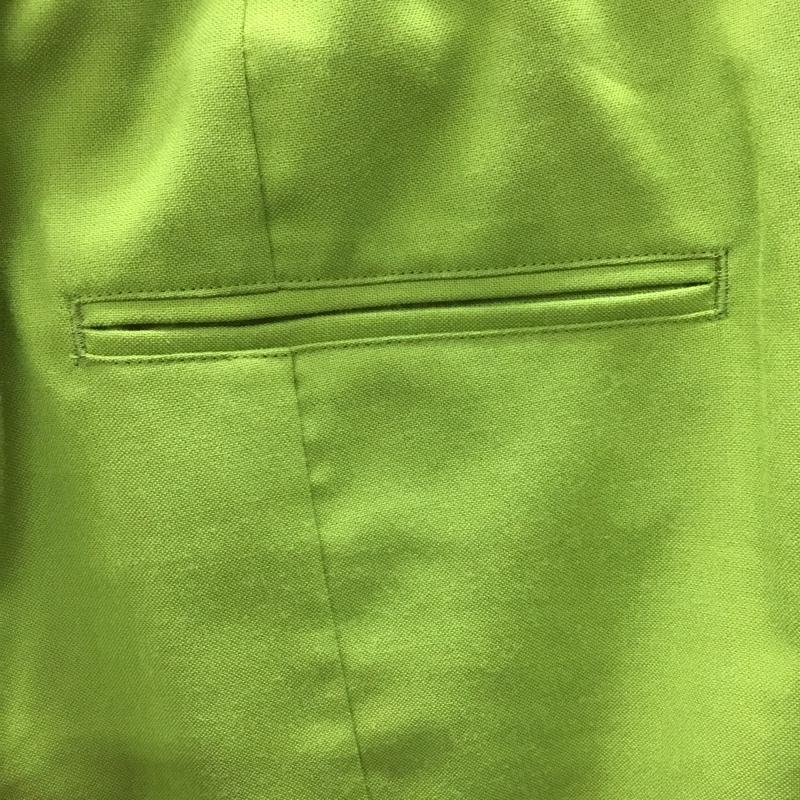 グリーンレーベルリラクシング green label relaxing ボトムス ボトムス 3614-137-2230 BEAUTY スリットパンツ 38 無地 薄緑 / ライトグリーン /  レディース USED 古着 中古 10112268