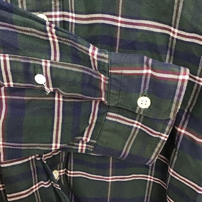 ラルフローレン RALPHLAUREN シャツ、ブラウス 長袖 ボタンダウンシャツ XL チェック マルチカラー / マルチカラー /  メンズ USED 古着 中古 10128505